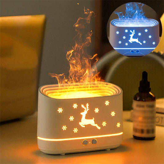 USB Flame Humidifier Diffuser