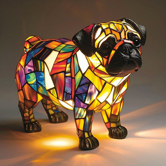 Colorful Dog Lamp