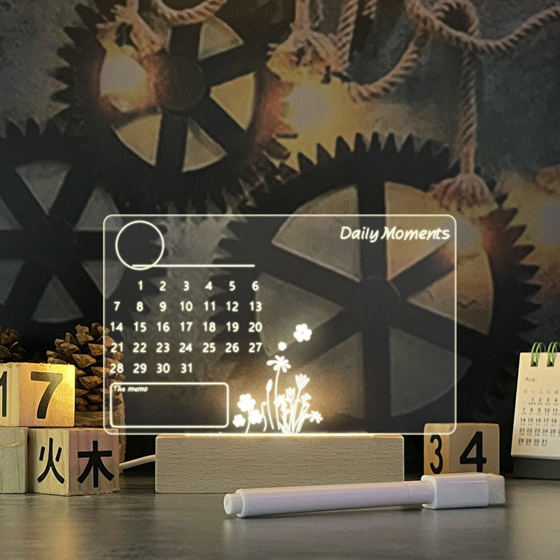 LED Creative Note Board