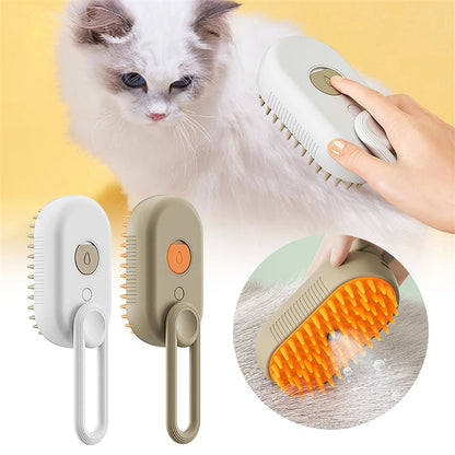Pet Hair Remover Steam Brush