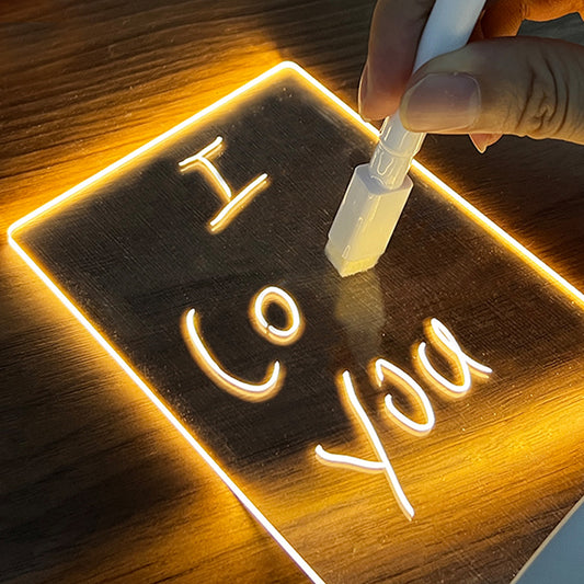 LED Creative Note Board