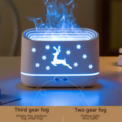 USB Flame Humidifier Diffuser