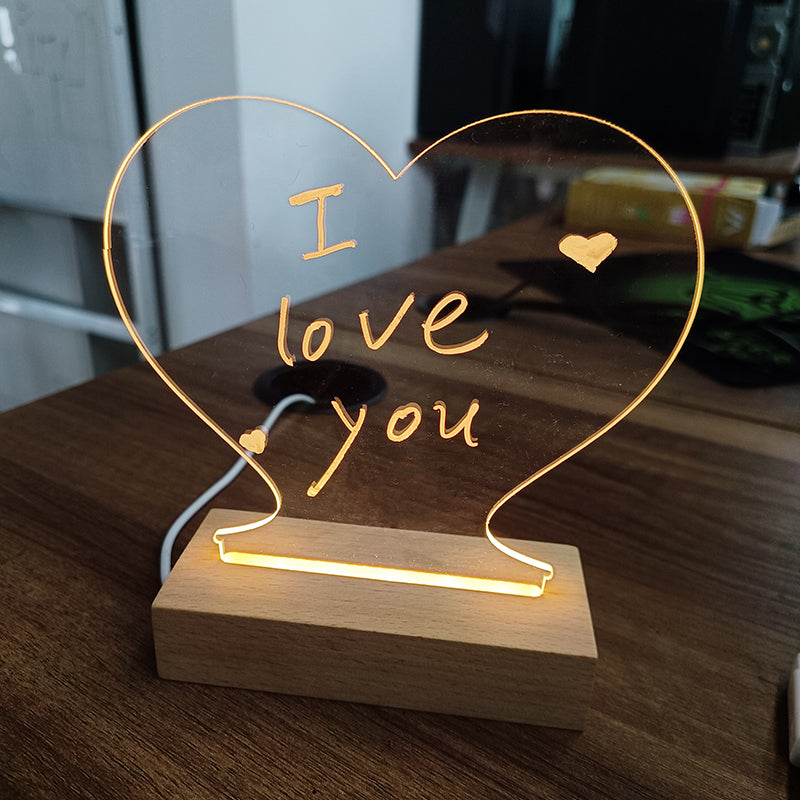 LED Creative Note Board