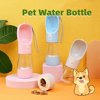 Portable Bottle With Food Storage