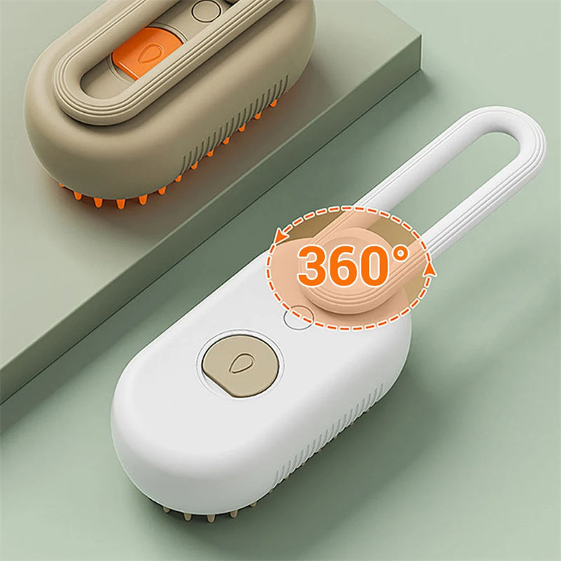 Pet Hair Remover Steam Brush