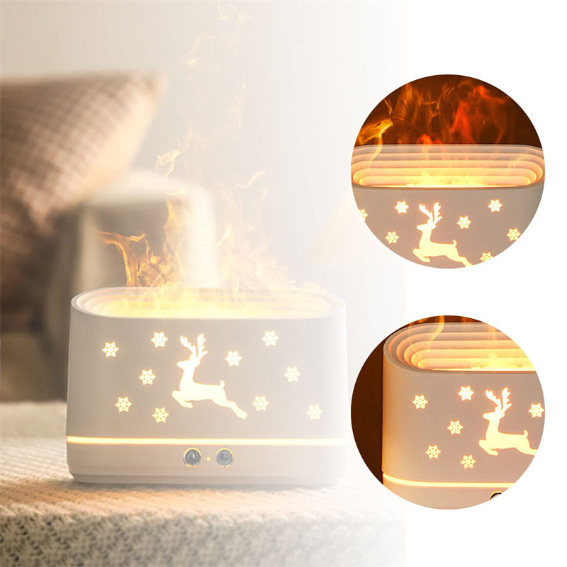 USB Flame Humidifier Diffuser