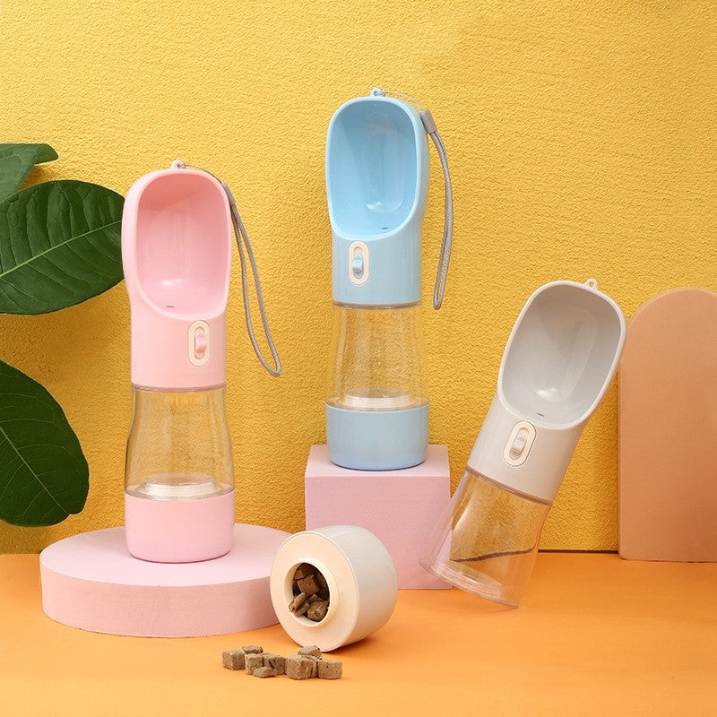 Portable Bottle With Food Storage
